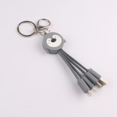 Penguin 3 In 1 Charging Cable