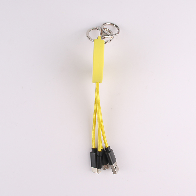 Lemon Nylon 3 In 1 Charging Cable
