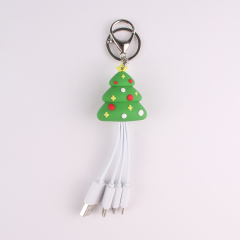 Christmas Tree 3 In 1 Charging Cable