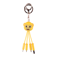 Yellow Monkey 3 In 1 Charging Cable