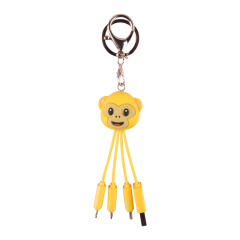 Yellow Monkey 3 In 1 Charging Cable