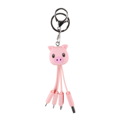 Pig 3 In 1 Charging Cable
