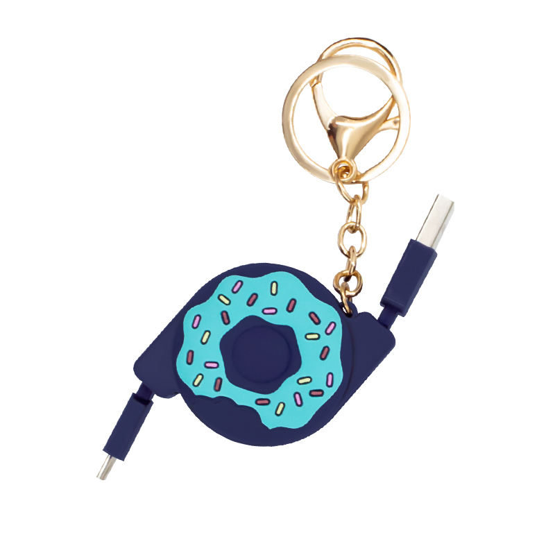 Donut Retractable Charging Cable