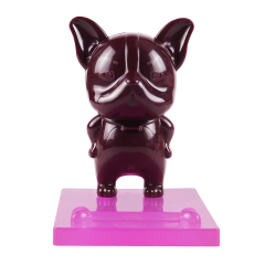 Brown Bulldog Phone Holder