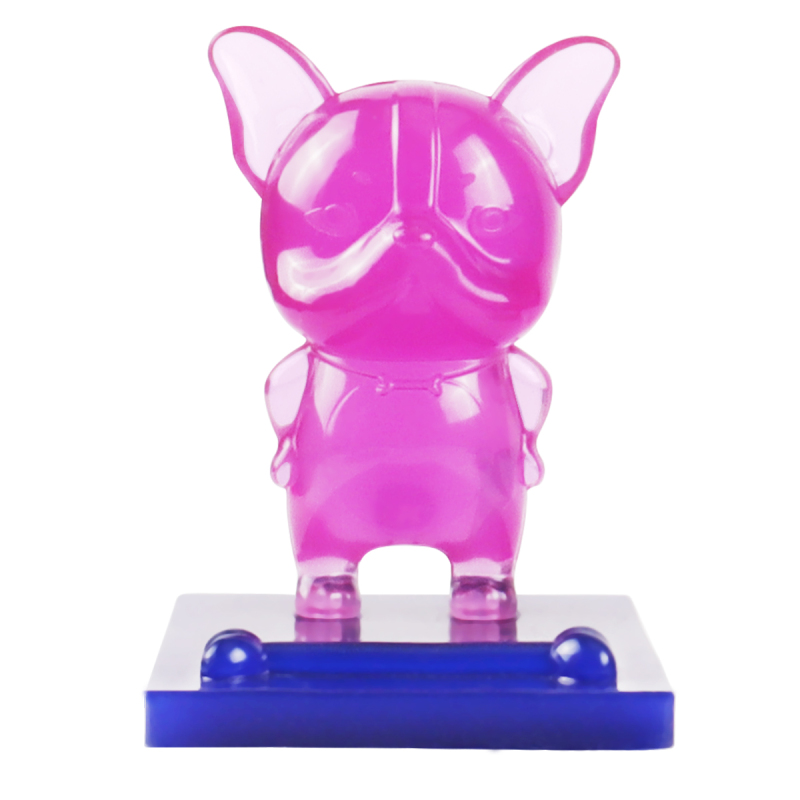 Purple Bulldog Phone Holder