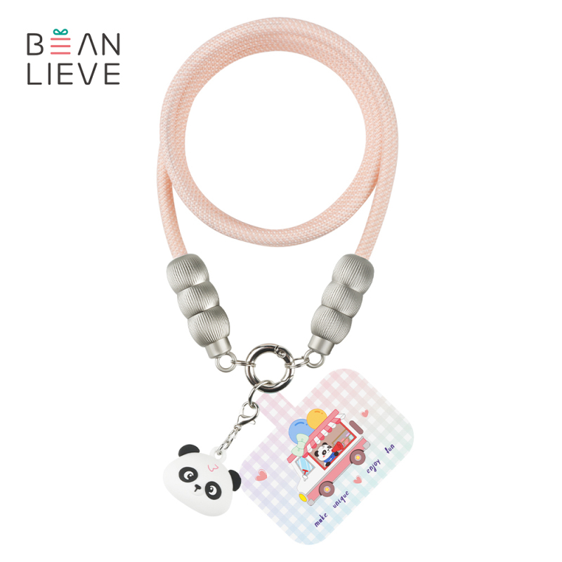 Colorful 60W Lanyard Fast Charging Cable Universal Crossbody Neck Cell Phone USB C to USB C Lanyard Charging Cable