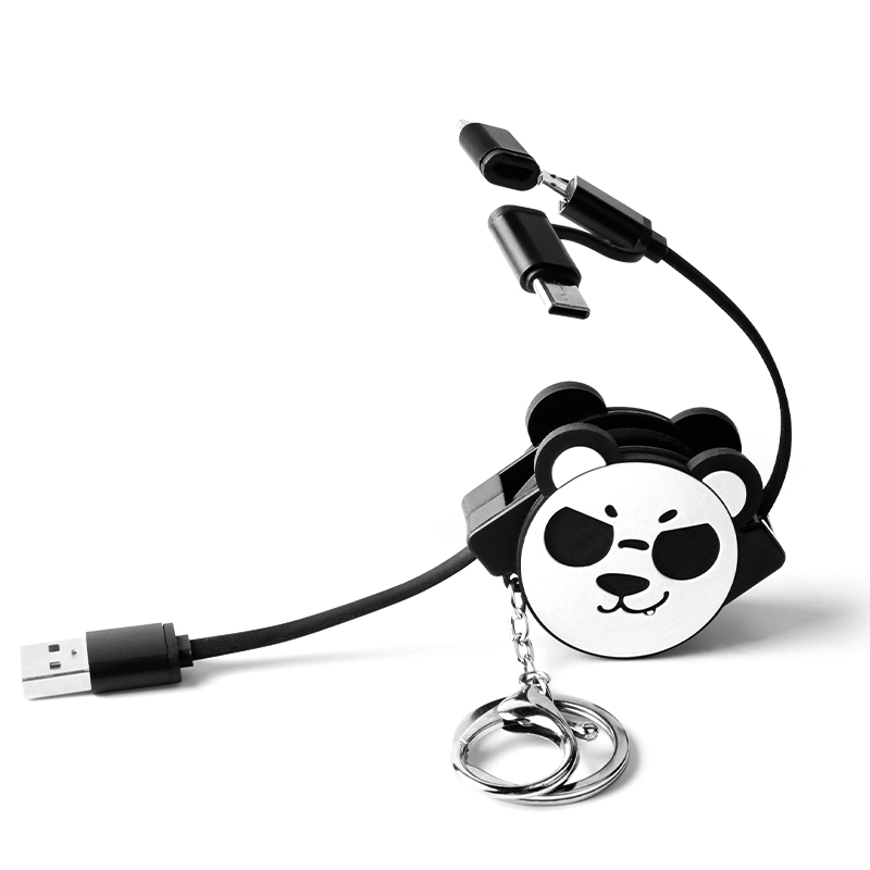 Cool Panda Retractable Charging Cable