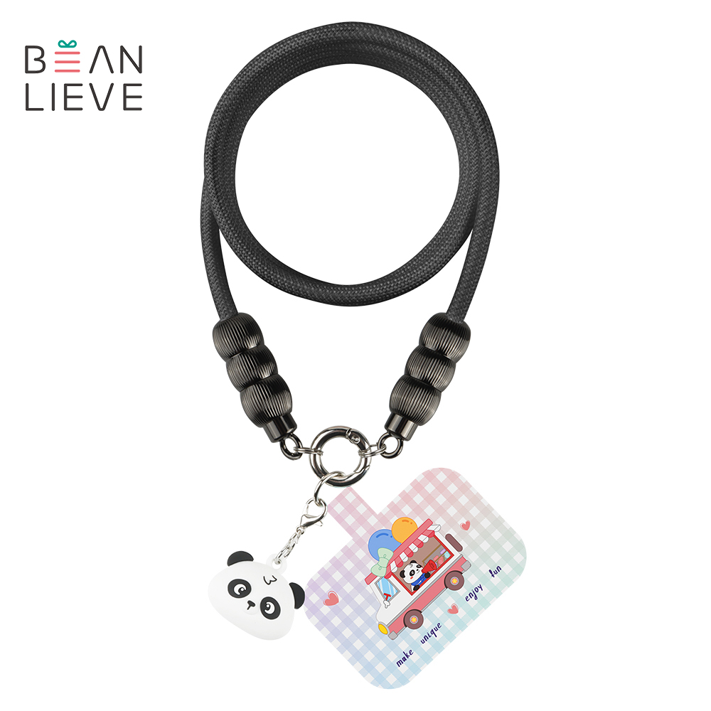 Colorful 60W Lanyard Fast Charging Cable Universal Crossbody Neck Cell Phone USB C to USB C Lanyard Charging Cable