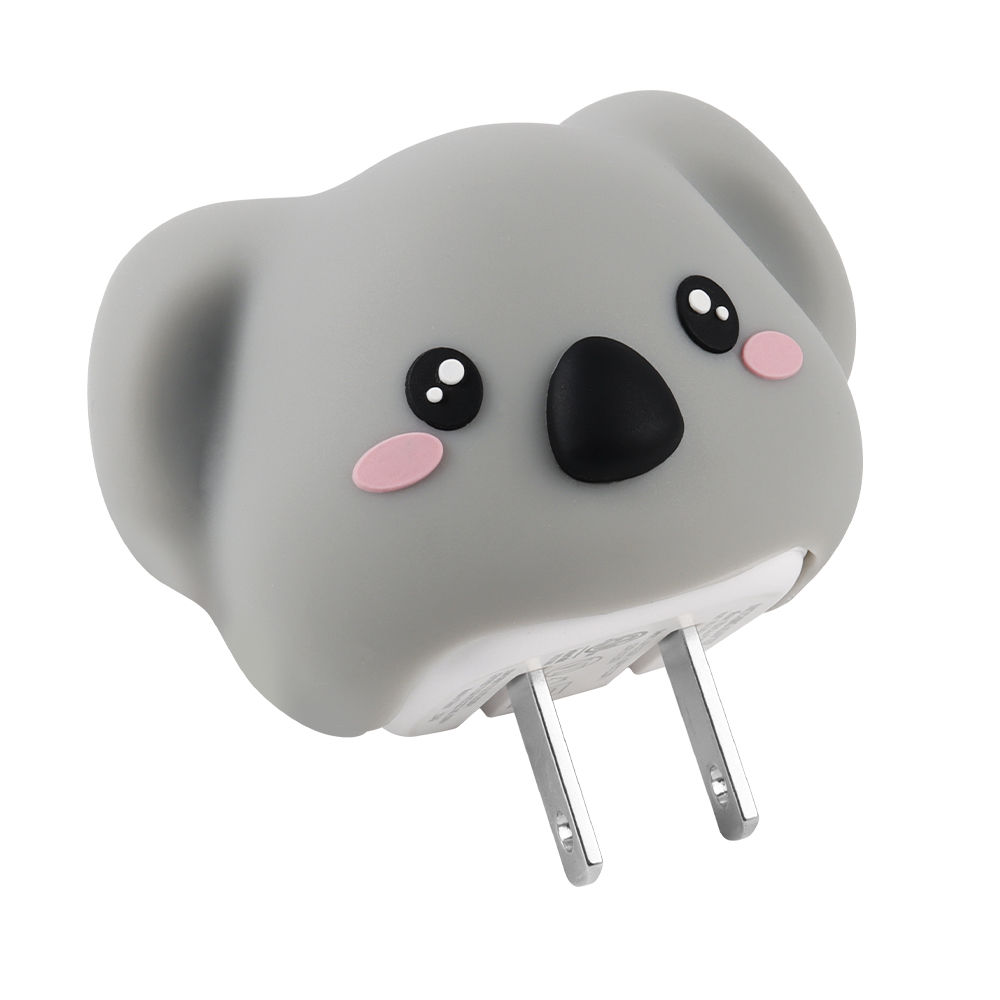 Personalized Custom Cute Fox Wall Charger 20W 30W Animal Power Adapter Travel Portable Cell Phone Fast Wall Charger