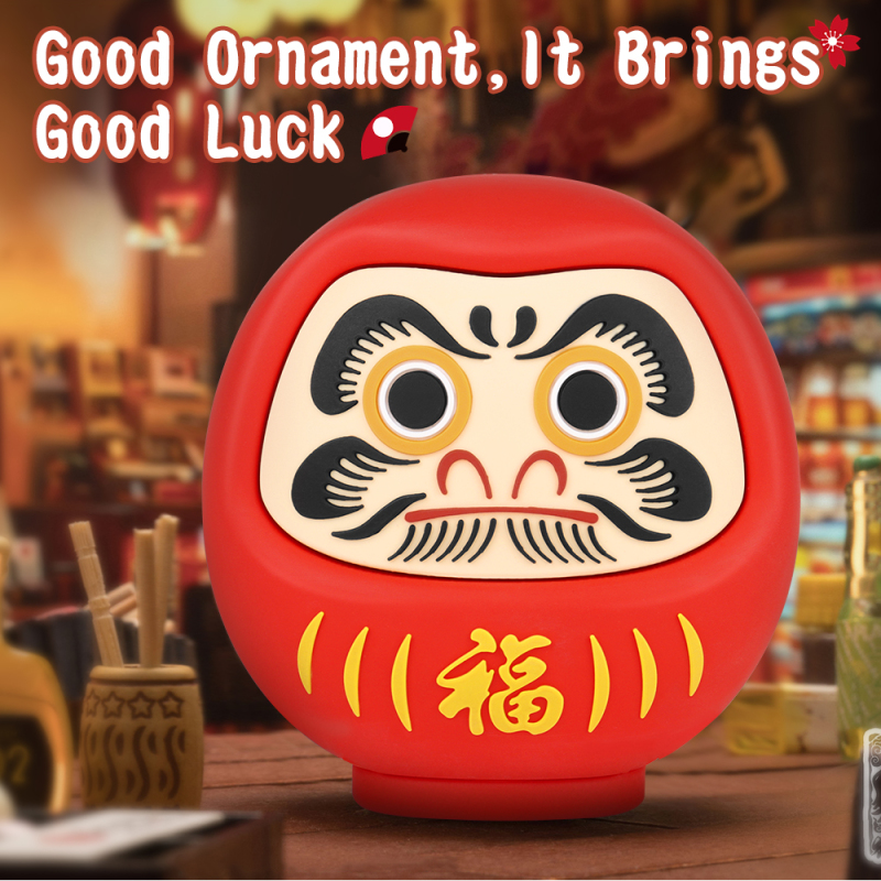 Promo Gift Souvenir Japanese Style Dharma Wireless Bluetooth Speaker Desktop HD Sound Dharma Portable Mini Wireless Bluetooth Speaker