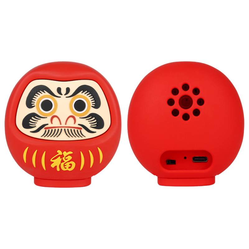Promo Gift Souvenir Japanese Style Dharma Wireless Bluetooth Speaker Desktop HD Sound Dharma Portable Mini Wireless Bluetooth Speaker