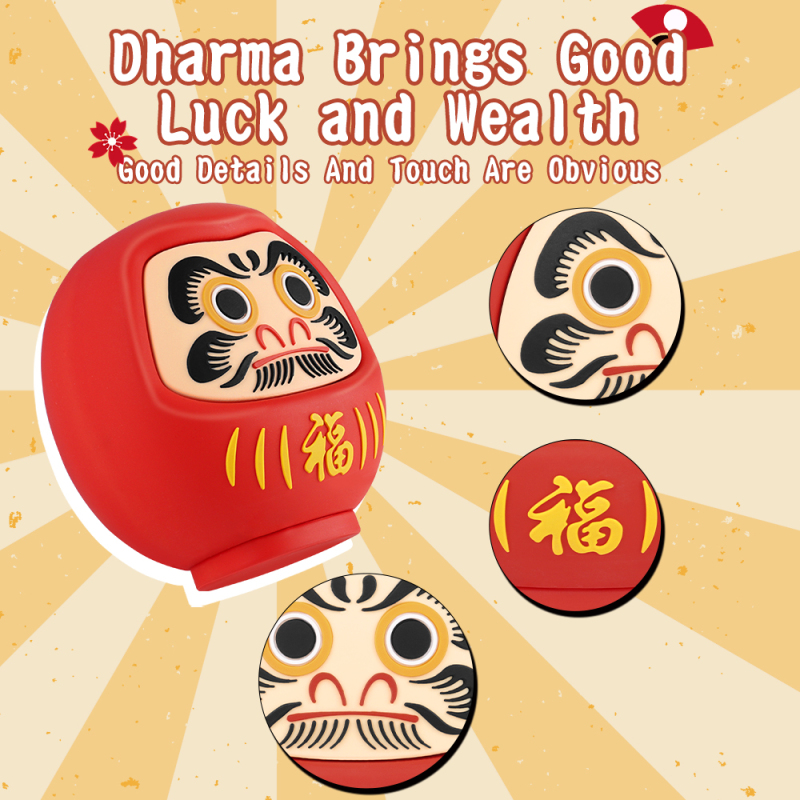 Promo Gift Souvenir Japanese Style Dharma Wireless Bluetooth Speaker Desktop HD Sound Dharma Portable Mini Wireless Bluetooth Speaker