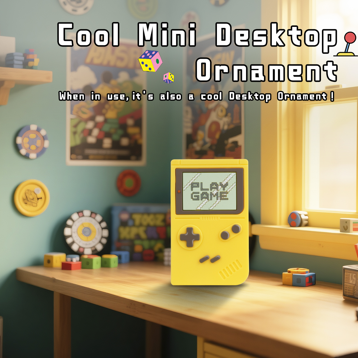 Unique Creative Gaming Console Design USB Type-C Hub Mini Portable Desktop 4 Port USB Hub