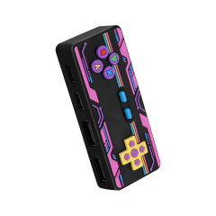 Creativity Cyberpunk Style Usb Hub Game Controller Desktop High Speed Data Transfer Gamepad Type C 4 Ports USB HUB