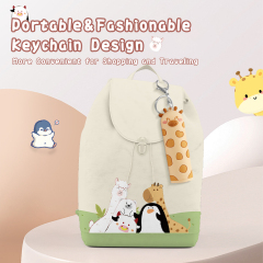 Custom Brand Logo Power Bank Cartoon Alpaca Universal 5000mAh High Quantity Keychain PowerBank Mini Portable Power Bank
