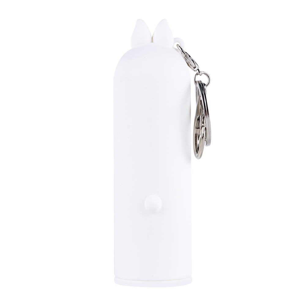 Cute Rabbit 5000mAh Power Bank Keychain Portable Charger Compact USB C Charging Rechargeable Battery Power Bank for Travel Gift