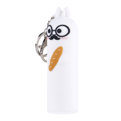 Cute Rabbit 5000mAh Power Bank Keychain Portable Charger Compact USB C Charging Rechargeable Battery Power Bank for Travel Gift