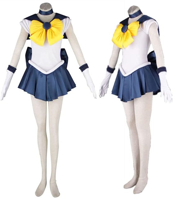 Sailor Moon Uranus Tenoh Haruka Cosplay Costume 6 Pcs Set