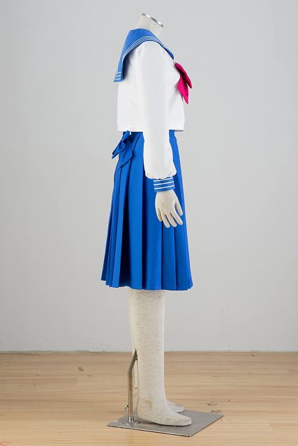 Sailor Moon Tsukino Usagi Mercury Cosplay Costume 4 Pcs Set