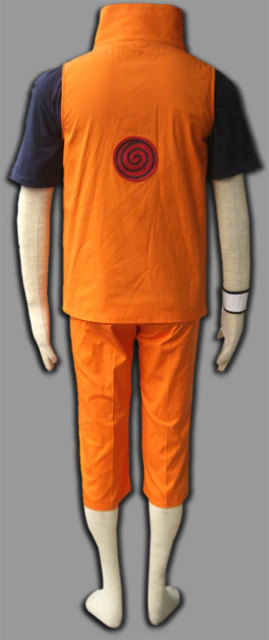 Naruto  Uzumaki Naruto 3rd Generation Cosplay Costume