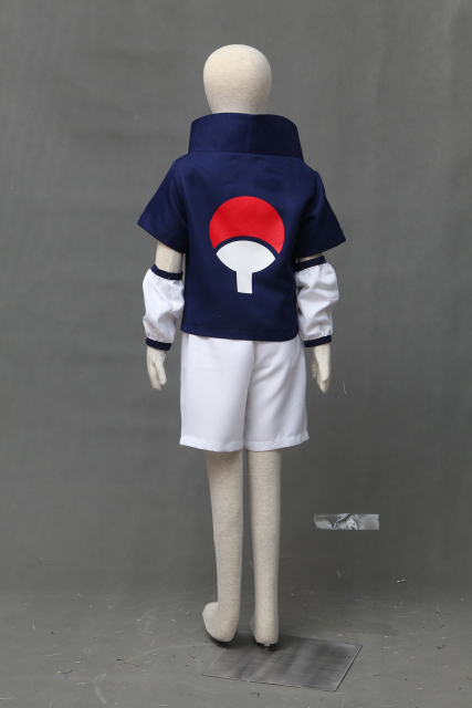 Naruto-Uchiha Sasuke 1st Generation-Juvenile Edition Cosplay Costume
