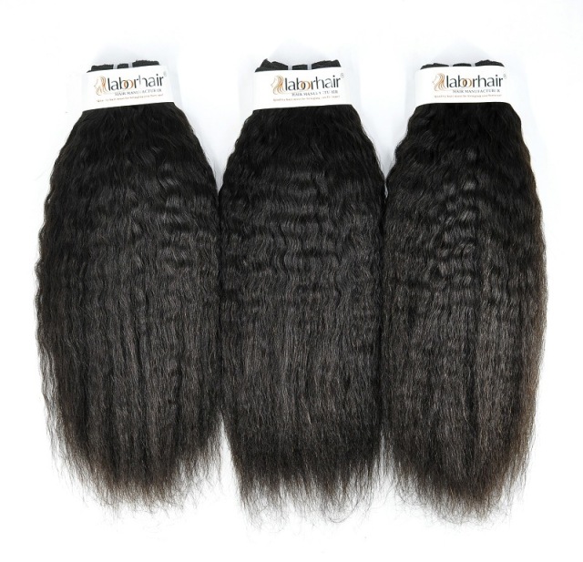 Unprocessed  Hair Extension 105g (+/-2g) /Bundle Natural Vietnamese Virgin Hair Kinky Straight 100% Human Hair Weaves Grade