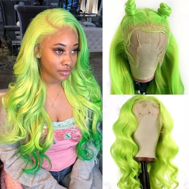 Laborhair Colorful Body Wave 13x4 Lace Front Wigs High 180% Density