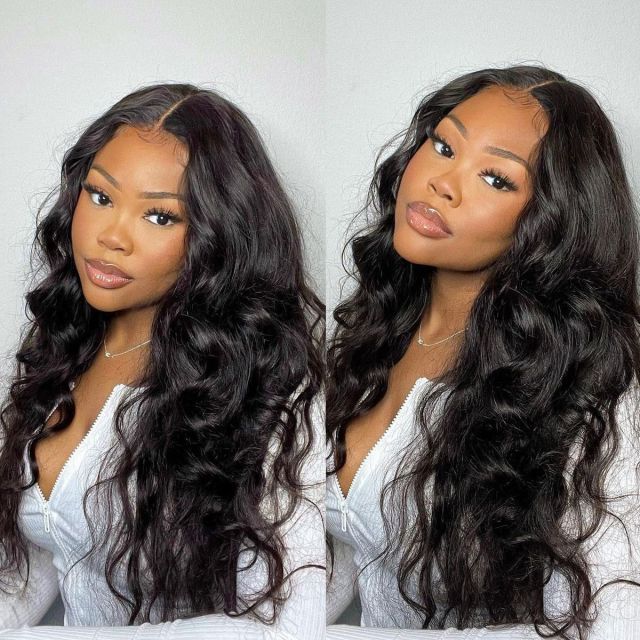 Laborhair 13x6 Lace Front Wig Body Wave Virgin Human Hair Wigs 180% Density