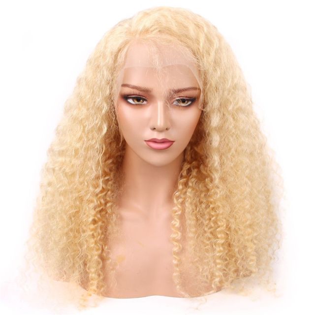 Laborhair 613 Blonde Deep Wave Wigs Human Hair 13x6 Lace Front Wigs