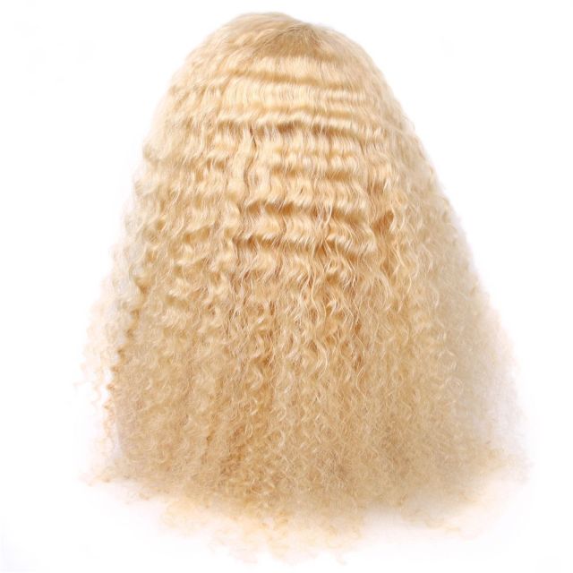 Laborhair 613 Blonde Deep Wave Wigs Human Hair 13x6 Lace Front Wigs