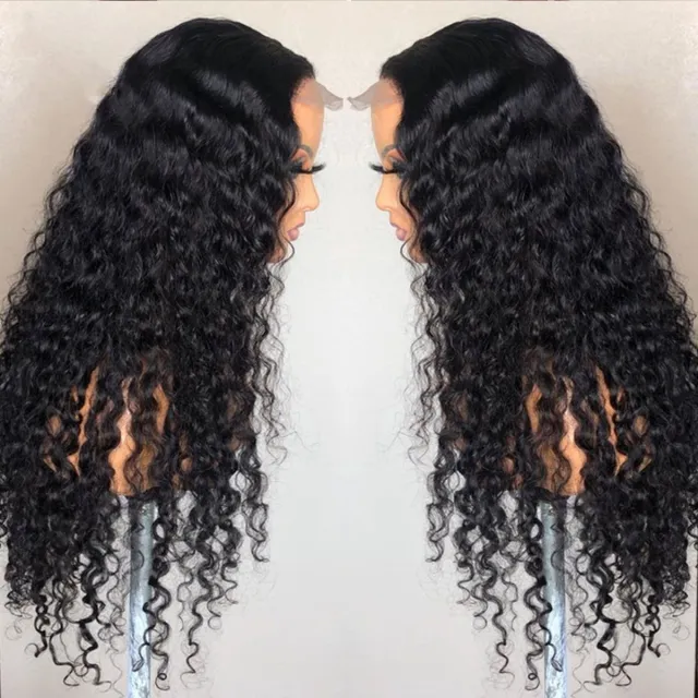 Laborhair Deep Wave 5x5 Lace Closure Wigs