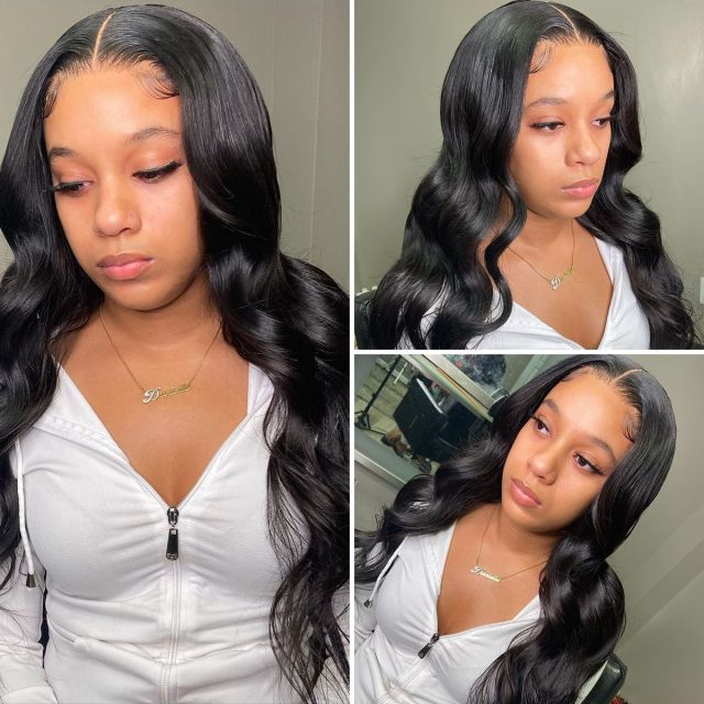 Laborhair Body Wave 5x5 Lace Closure Wigs