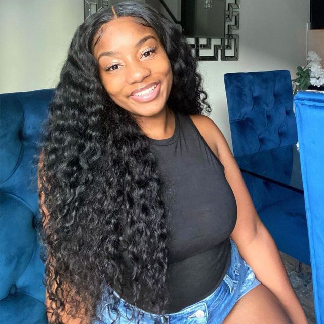 Laborhair 6x6 Pre Plucked Loose Deep Closure Wigs Virgin Human Hair Lace Front Wigs for Full Head
