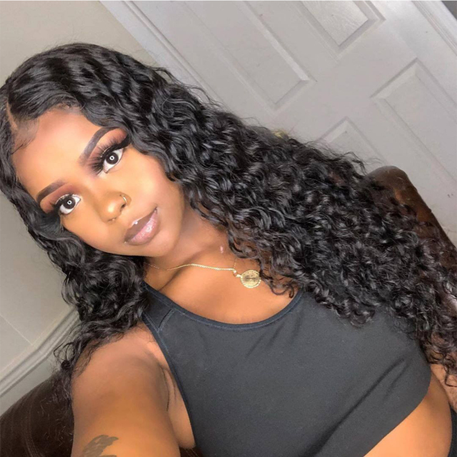 Laborhair 5x5 Water Wave Lace Wig Lace Closure Wigs