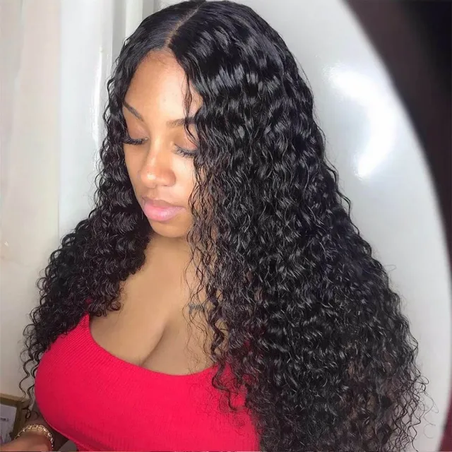 Laborhair Deep Wave 5x5 Lace Closure Wigs