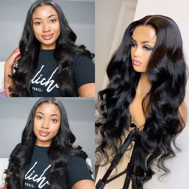 Laborhair 4x4 Lace Closure Wig Body Wave Human Hair Wigs