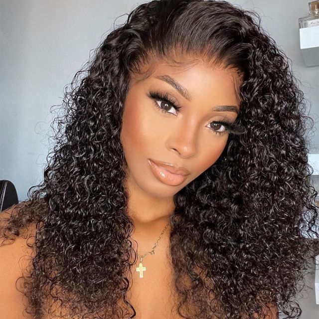 Laborhair 13x4 13x6 HD Lace Front Wigs Curly Wave Human Hair Wigs 180%