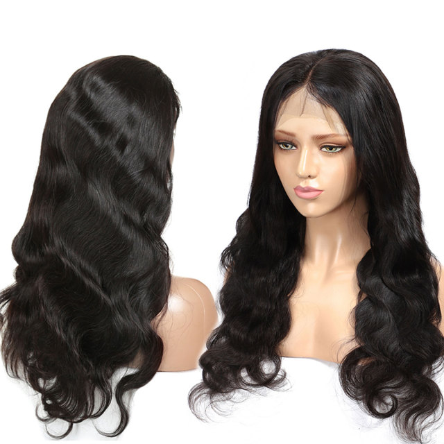 Laborhair 250% High Density Body Wave Human Hair Lace Front Wigs