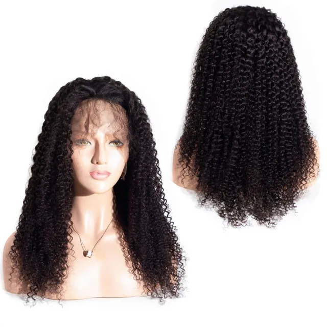 Laborhair 250% High Density Curly Wave Human Hair Lace Front Wigs