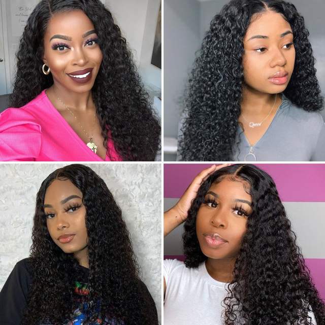Jerry Curly U Part Wig Popular Human Hair Wigs