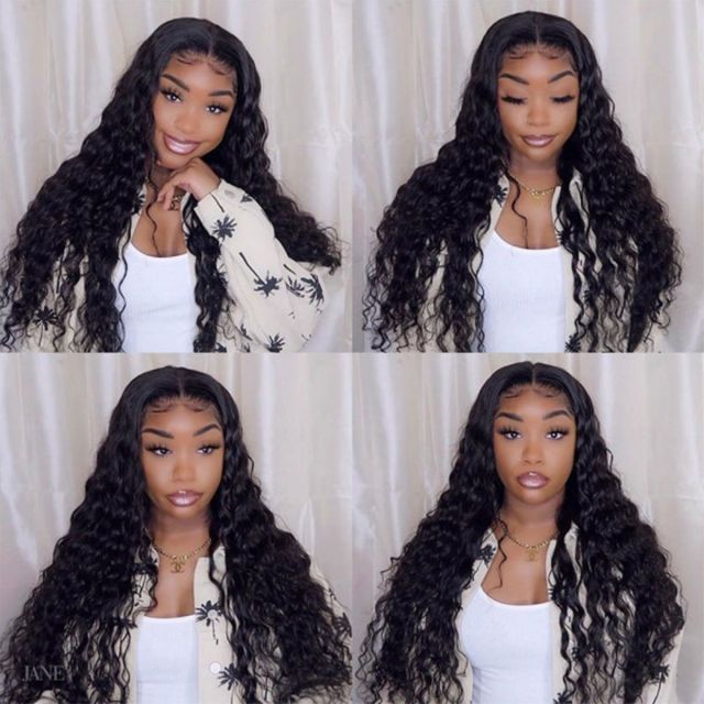 Laborhair U Part Human Hair Wigs Loose Deep Wave Pre-Plucked Best Human Hair Wig