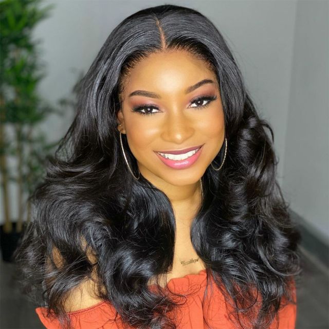 Laborhair New Style Barrel Curls Wig  BOMB CURLS  Lace Front Wigs Big Curls Lace Frontal Wigs