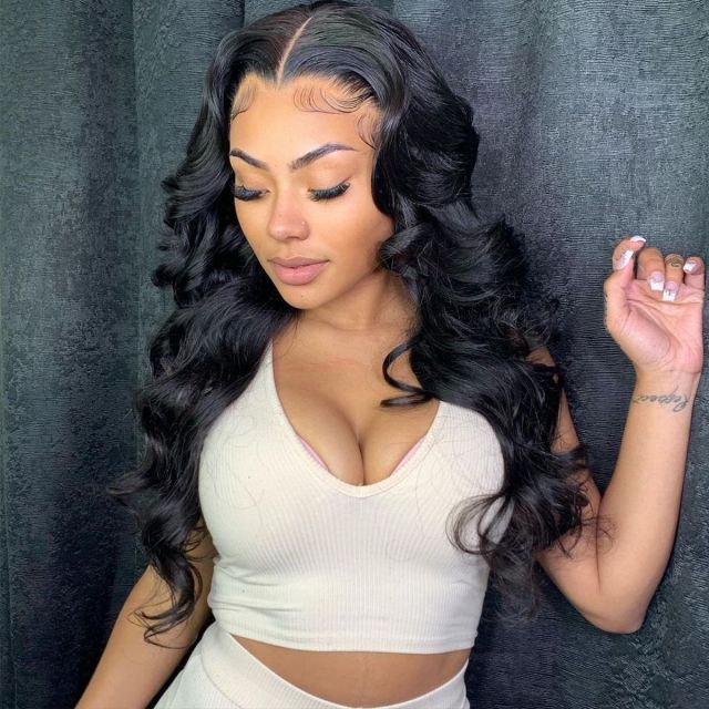 Laborhair New Style Barrel Curls Wig  BOMB CURLS  Lace Front Wigs Big Curls Lace Frontal Wigs