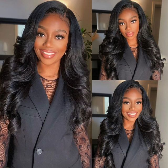 Laborhair New Style Barrel Curls Wig  BOMB CURLS  Lace Front Wigs Big Curls Lace Frontal Wigs