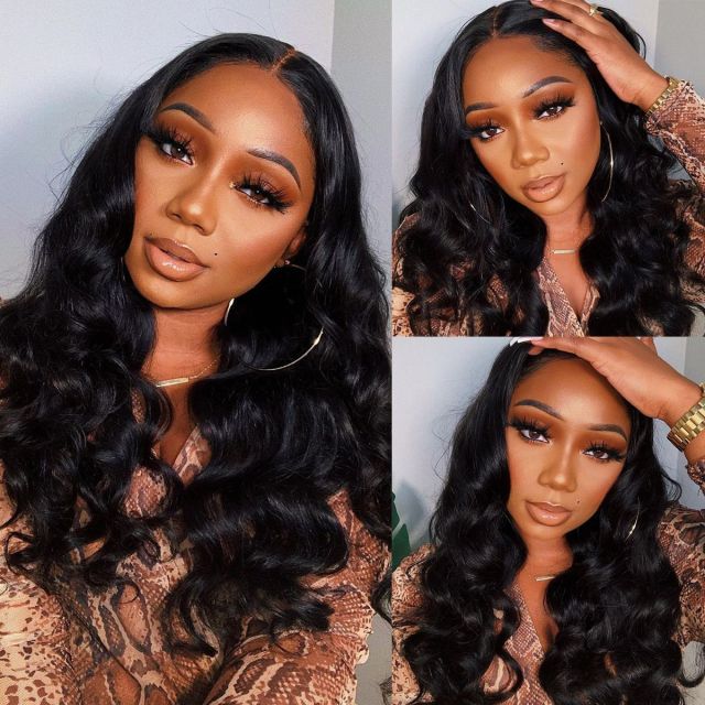 Laborhair New Style Barrel Curls Wig  BOMB CURLS  Lace Front Wigs Big Curls Lace Frontal Wigs