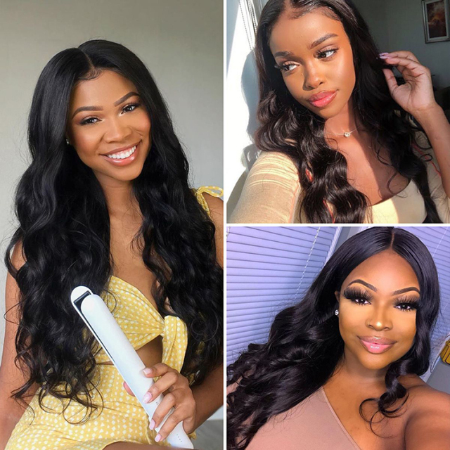 6×6 Lace Closure with Bundles Brazilian Body Wave Hair