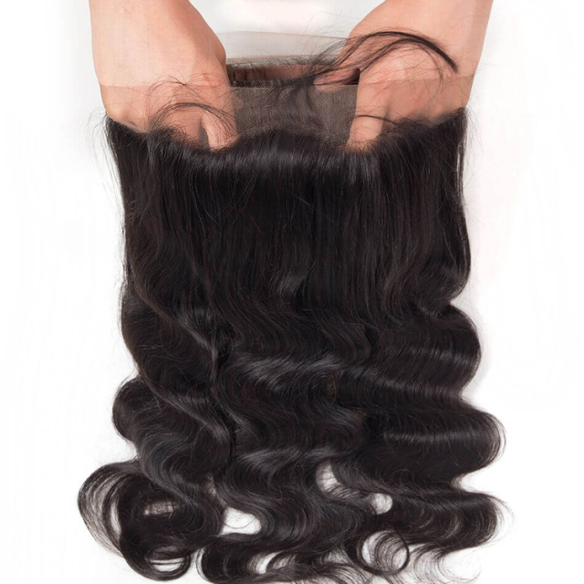 Brazilian Body Wave Hair 3 Bundles With 360 Frontal Brazilian Virgin Human Hair 360 Lace Frontal Closure With Bundles