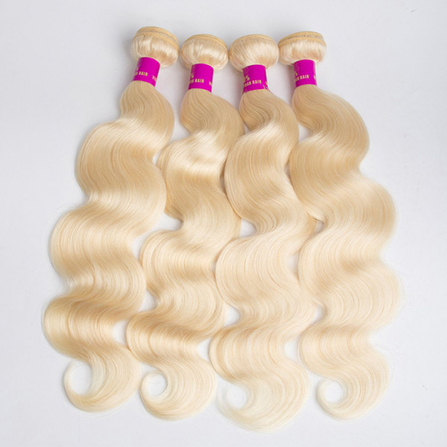 Labor Hair Blonde Brazilian Body Wave Hair Best Blonde Bundles 613 Hair Color