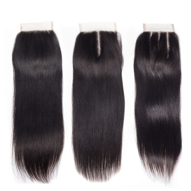 Labor Hair Brazilian Straight Human Hair 3 Bundles With Closure Mink Brazilian Virgin Hair Straight With Closure