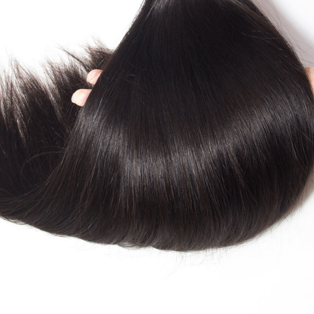 Indian Straight Bundles With Closure Mink Indian Virgin Hair Straight 3 BundlesWith Closure